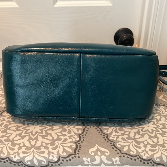Patricia Nash Cavo Tote Teal with Metallic grain - Picture 4 of 7